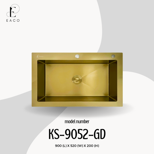 EACO 304 Stainless Steel Kitchen Sink KS-9052-GD