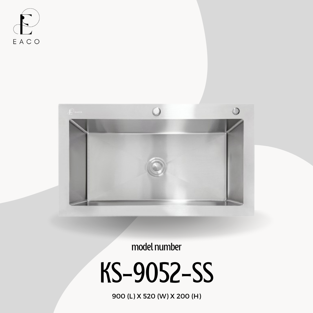 EACO 304 Stainless Steel Kitchen Sink KS-9052-SS