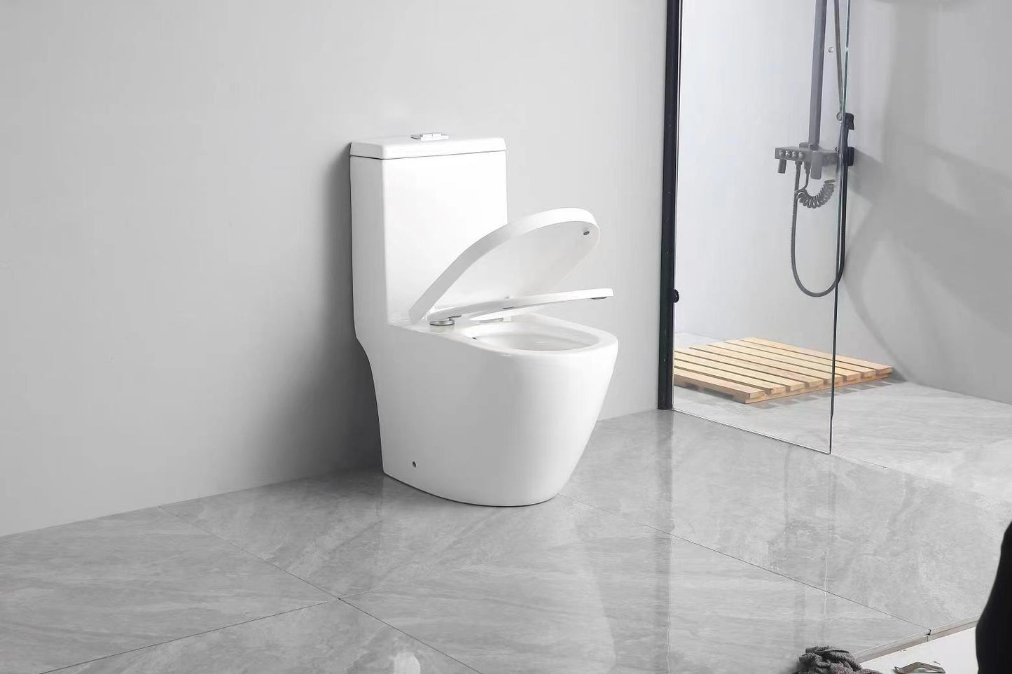 Eaco T900 Rimless Tornado Flushing Toilet Bowl